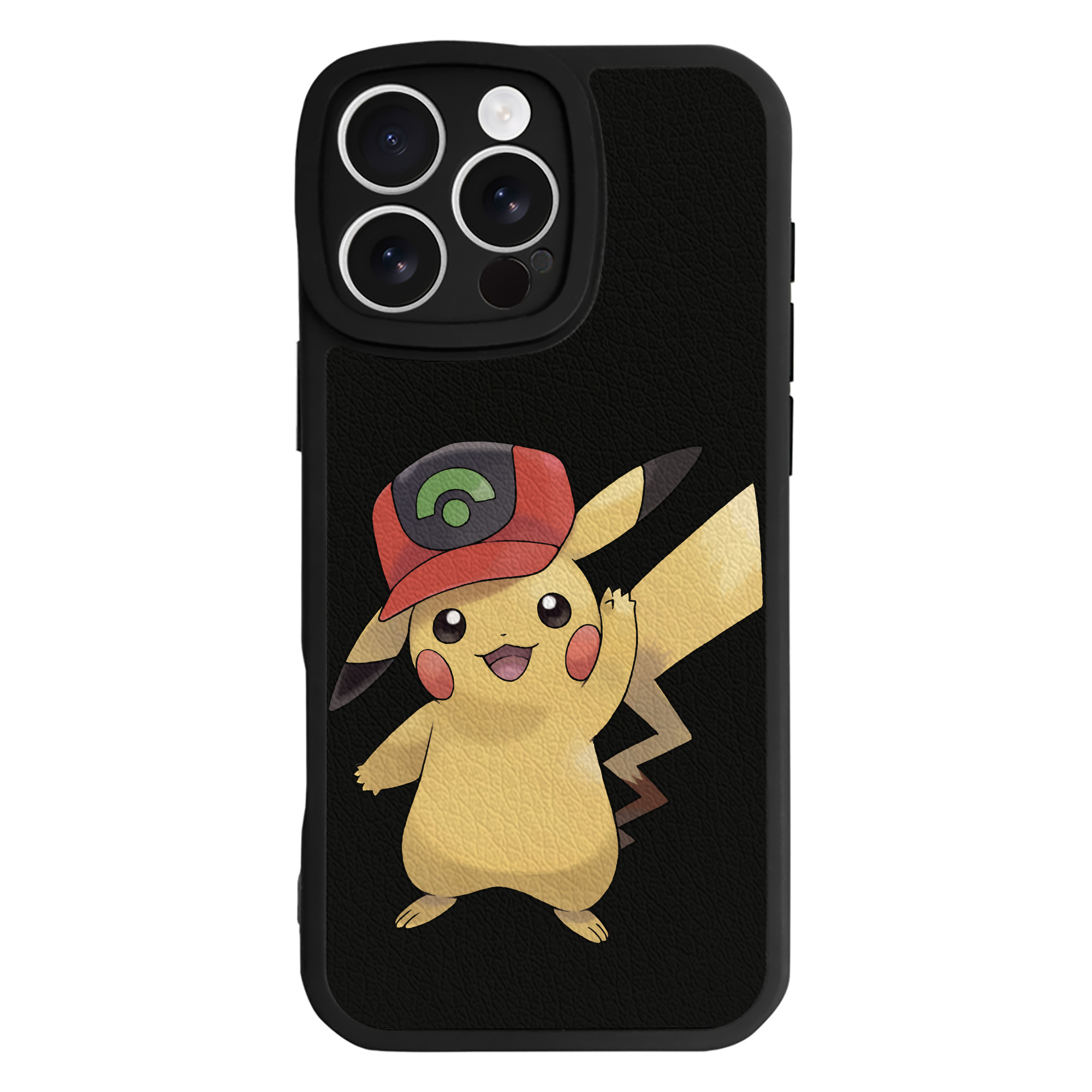 （画像用） ポケットモンスター Pokémon 【iPhone 16シリーズ対応】シリコンスマホケース（レザー調） 材質：シリコン